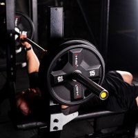 Olympijský polyuretánový kotúč HMS TPC15 15 kg