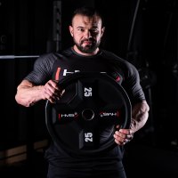 Olympijský polyuretánový kotúč HMS TPC25 25 kg