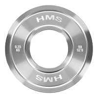 Oceľový olympijský kotúč HMS TOS02 0,25 kg