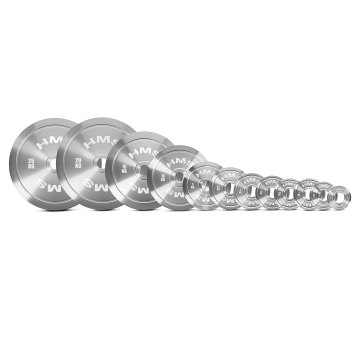 Oceľový olympijský kotúč HMS TOS05 0,5 kg