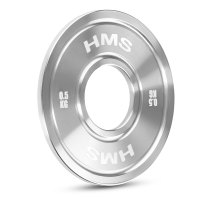 Oceľový olympijský kotúč HMS TOS05 0,5 kg