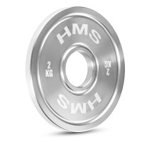 Oceľový olympijský kotúč HMS TOS20 2 kg