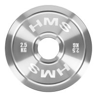 Oceľový olympijský kotúč HMS TOS25 2,5 kg