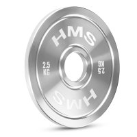 Oceľový olympijský kotúč HMS TOS25 2,5 kg