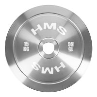 Oceľový olympijský kotúč HMS TOS150 15 kg