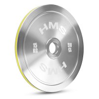Oceľový olympijský kotúč HMS TOS150 15 kg