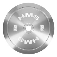 Oceľový olympijský kotúč HMS TOS250 25 kg