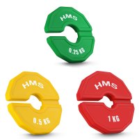 Súprava progresívnych prídavných kotúčov HMS TSN 2 x 0,25 - 1 kg