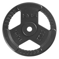 Kotúč s držadlom HMS Hammertone THM15 15 kg antracit