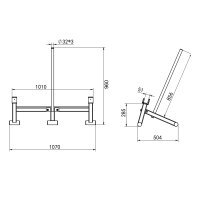 Zdvihák na os Deadlift Bar Jack HMS STR44