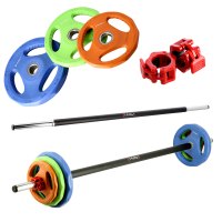 Zostava 10 sád na Body pump HMS SBP22 a stojana STR40