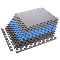 Ochranná puzzle podložka MP10 modrá-šedá