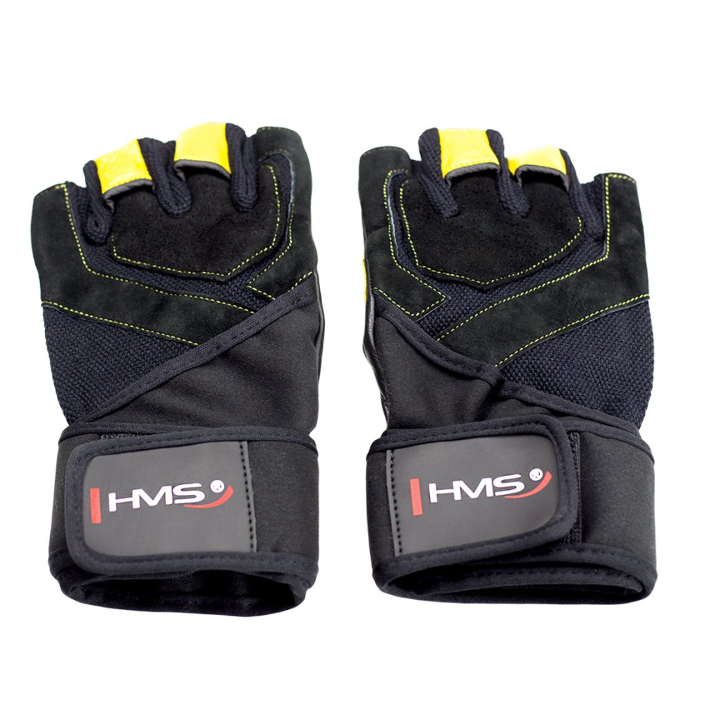 FITNESS RUKAVICE ŽLTÉ RST01 HMS