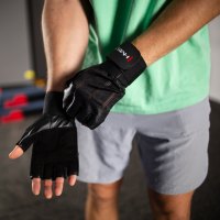 Fitness rukavice HMS RST04 čierne
