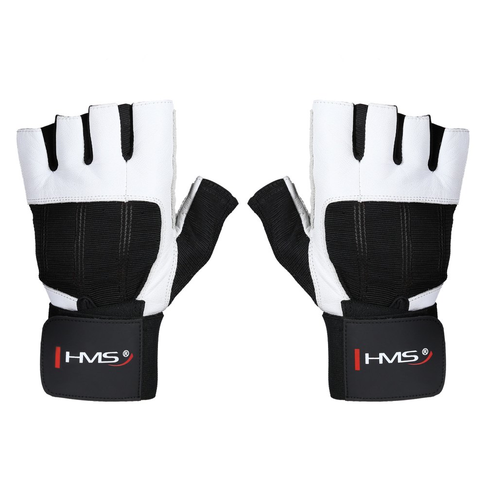 Fitness rukavice HMS RST04 biele