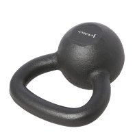 Liatinový kettlebell HMS KZG08 8 kg, čierny