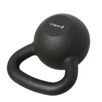 Liatinový kettlebell HMS KZG16 16 kg, čierny
