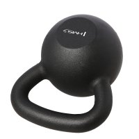 Liatinový kettlebell HMS KZG24 24 kg, čierny