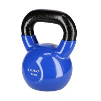 Kettlebell HMS KN 10 kg pokrytý vinylom