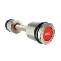 Chrómované profesionálny činky HMS PREMIUM HH06 2 x 6 kg