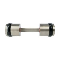 Chrómované profesionálny činky HMS PREMIUM HH09 2 x 9 kg