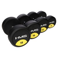 Pogumovaná jednoručná činka HMS HG Pro 6 kg
