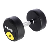 Pogumovaná jednoručná činka HMS HG Pro 16 kg