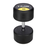 Pogumovaná jednoručná činka HMS HG Pro 40 kg