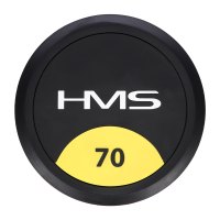 Pogumovaná jednoručná činka HMS HG Pro 70 kg