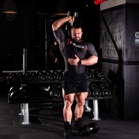 Polyuretánová jednoručná činka HMS HPC 20 kg