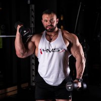 Polyuretánové jednoručné činky HMS HPT09 2 x 9 kg