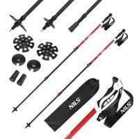 Trekingové palice NILS TK8601 červené