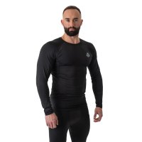 Pánske tréningové tričko DBX BUSHIDO Rashguard RSL Black