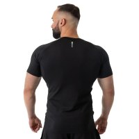 Pánske tréningové tričko DBX BUSHIDO Rashguard RS Black