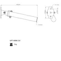 Multismerový kĺb pre os (Landmine) UpForm UFT-A006 2.0 PRO & COMPACT