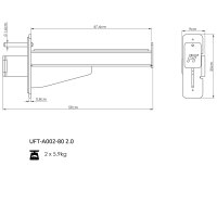 Bezpečnostné zarážky UpForm UFT-A002 2.0 PRO