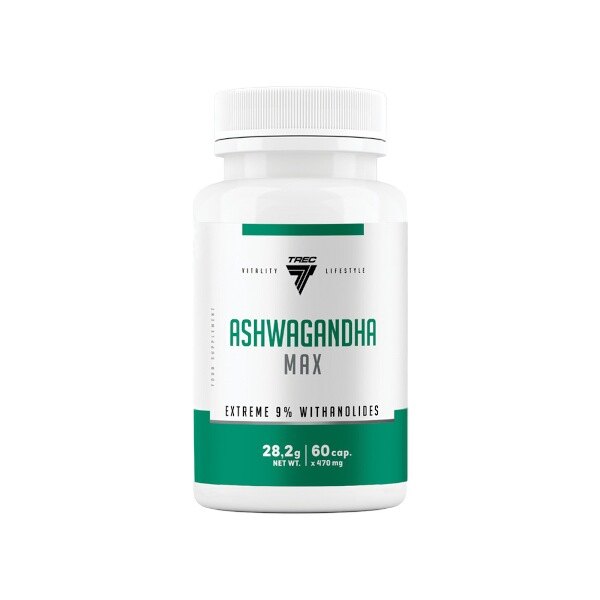 Trec Ashwagandha MAX - 60 kapsúl