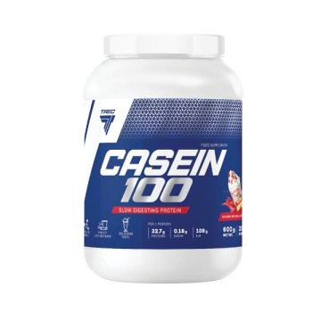 Trec Casein 100 600g príchuť jahoda-banán