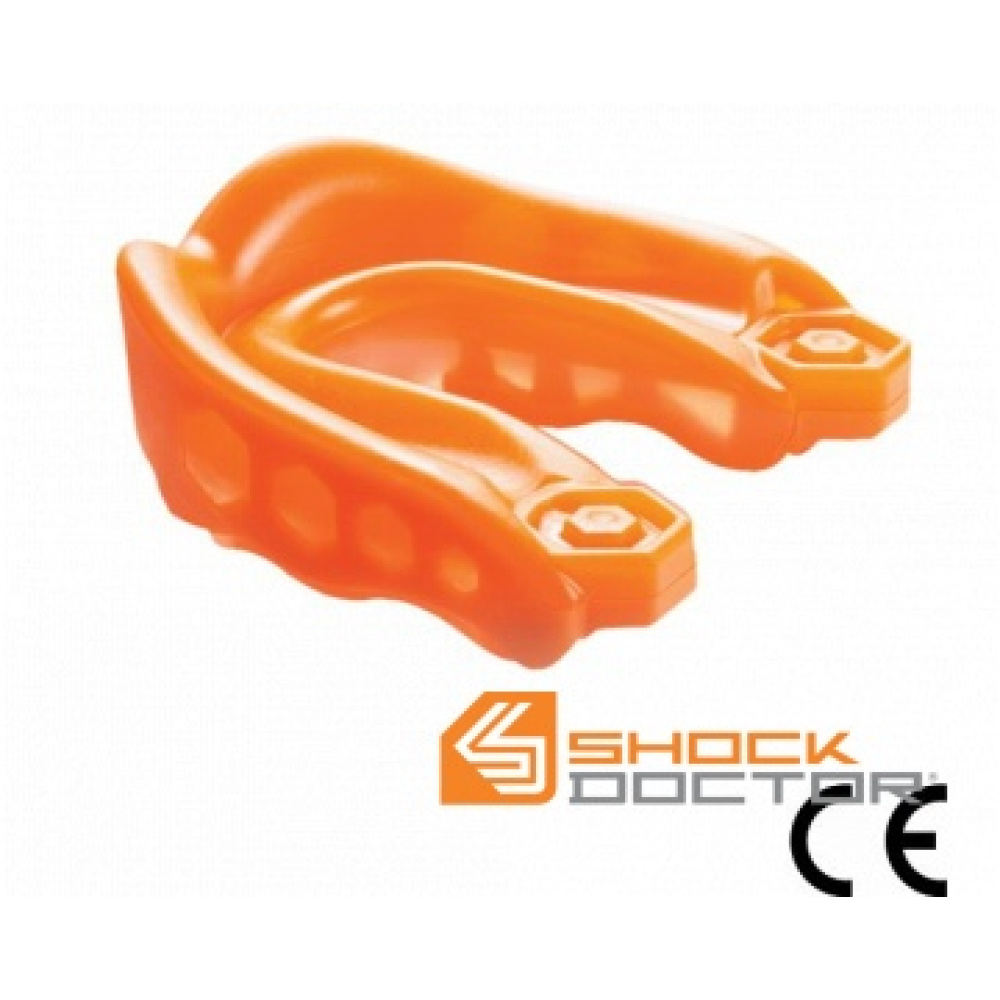 Shock Doctor chránič zubov GEL MAX, červený