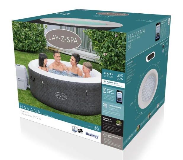 BESTWAY 60035 Lay-Z-Spa Havana 8 BESTWAY 60035 Lay-Z-Spa Havana - Obrázok 8