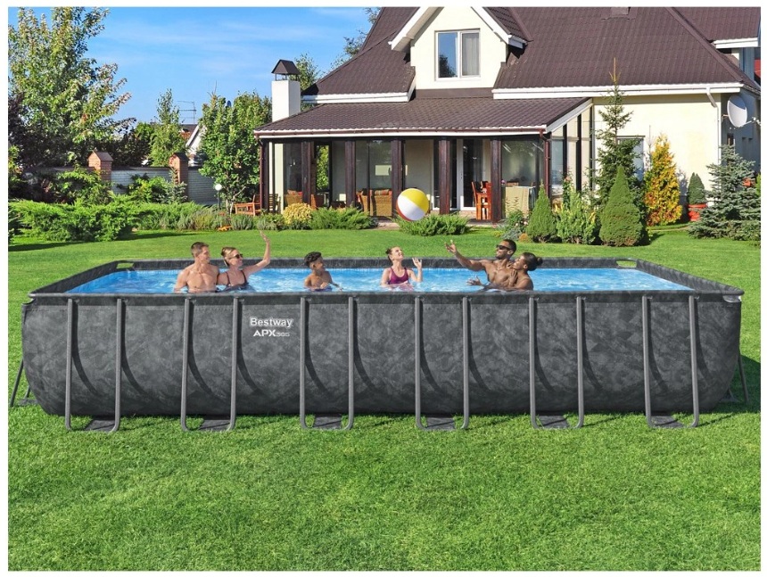 Bazén Frame Pool ALL YEAR APX 365 732x366 cm Pump Redder Bestway 561KG 10 Bazén Frame Pool ALL YEAR APX 365 732x366 cm Pump Redder Bestway 561KG - Obrázok 10