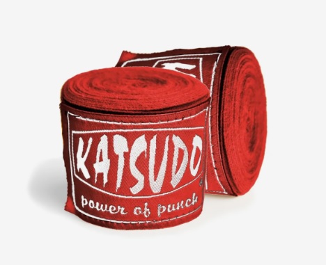 Katsudo elastická box bandáž Path, červená 1 Katsudo elastická box bandáž Path, červená